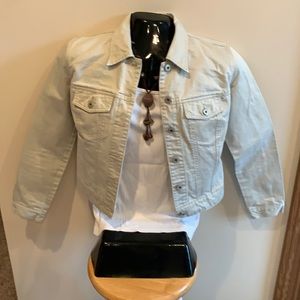 GAP classic khaki jacket sz S